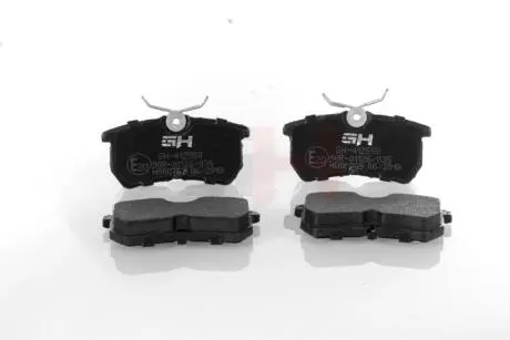 GH412550 Комплект гальмівних накладок, дискове гальмо GH-PARTS підбір по vin на Brocar