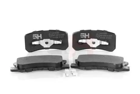 GH412536 Комплект гальмівних накладок, дискове гальмо GH-PARTS подбор по vin на Brocar