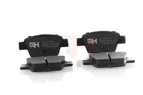 GH412366 Комплект гальмівних накладок, дискове гальмо GH-PARTS підбір по vin на Brocar