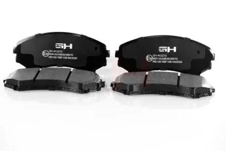 GH412213 Комплект гальмівних накладок, дискове гальмо GH-PARTS підбір по vin на Brocar