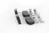 GH411315 Комплект гальмівних накладок, дискове гальмо GH-PARTS підбір по vin на Brocar
