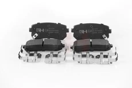 GH411315 Комплект гальмівних накладок, дискове гальмо GH-PARTS підбір по vin на Brocar