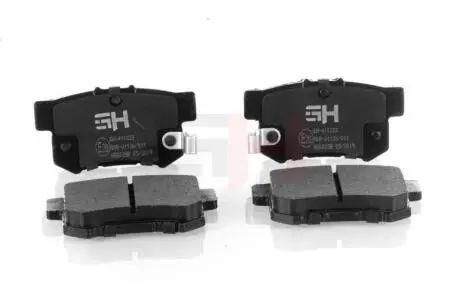 GH411223 Комплект гальмівних накладок, дискове гальмо GH-PARTS підбір по vin на Brocar