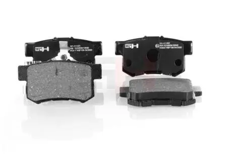 GH411201 Комплект гальмівних накладок, дискове гальмо GH-PARTS підбір по vin на Brocar
