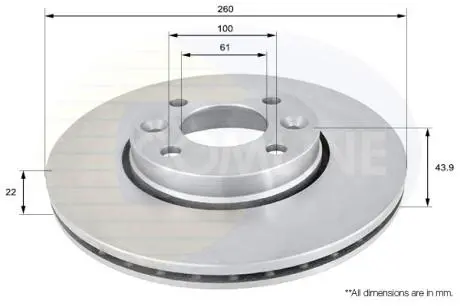 ADC0266V Автозапчасть COMLINE подбор по vin на Brocar