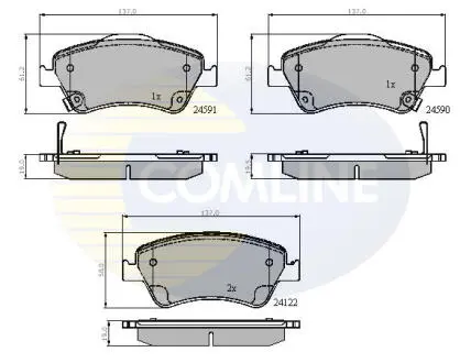 CBP31576 Автозапчасть COMLINE подбор по vin на Brocar