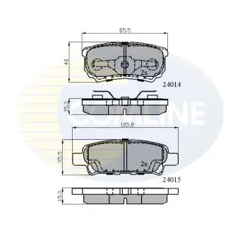 CBP31290 Автозапчасть COMLINE підбір по vin на Brocar