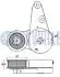 542498 RUVILLE FORD Натягувач паса FIESTA VI 1.6 ST 13-, FOCUS III 1.5 EcoBoost 14-, KUGA II (DM2) 1.5 14-, VOLVO S60 II 10-15, V70 III (135) 1.6 11-15 RUVILLE підбір по vin на Brocar