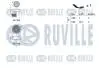 570113 RUVILLE AUDI К-кт ГРМ (ремінь + 2 ролика) A4 Allroad B8 (8KH) 2.0 TDI quattro 09-16, Q5 (8RB) 2.0 TDI 10-17 RUVILLE підбір по vin на Brocar