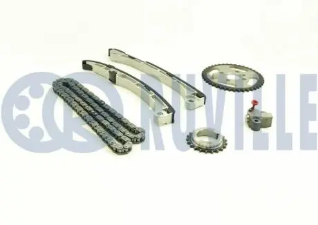 580167 RUVILLE К-т ланцюга ГРМ (ланцюг+2 зірочки+2 направляючі+натягувач) TOYOTA Avensis 2.0-2.2D, RAV-4 RUVILLE підбір по vin на Brocar