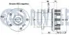 221740 RUVILLE SUBARU Маточина колеса FORESTER 2.0d, XV 12- RUVILLE підбір по vin на Brocar