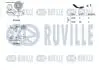 570067 RUVILLE К-кт. (ремінь + 2шт. ролики) Vw 1.9 TDI RUVILLE підбір по vin на Brocar