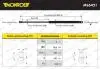 ML6421 MONROE SUBARU Амортизатор капоту LEGACY 2.0/2.5 09-, OUTBACK 2.0-3.6 09- MONROE підбір по vin на Brocar