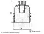 ADBP990030 BLUE PRINT RENAULT Кришка корпуса масляного фільтра MASTER III 2.3 dCi 10- BLUE PRINT підбір по vin на Brocar