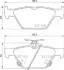 PP706AF JAPANPARTS SUBARU колодки гальм. задн. Outback 15- JAPANPARTS підбір по vin на Brocar