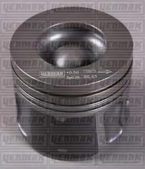 3104949000 YENMAK CITROEN Поршень с кольцами і пальцем (размер отв. 86,01 / STD) Jumper 2.2HDi 11-, FORD Transit 2.2TDCi (4ц) (QJBA 2.2L Duratorq 155PS) YENMAK подбор по vin на Brocar