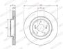 Диск гальмівний DDF3069C