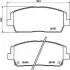 PAH30AF JAPANPARTS HYUNDAI гальмівні колодки передн. SANTA FE IV 18-, KIA SORENTO III 15- JAPANPARTS підбір по vin на Brocar
