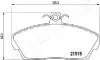 PAL13AF JAPANPARTS LANDROVER гальмівні колодки дискові Freelander 97-00 JAPANPARTS підбір по vin на Brocar