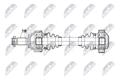 NPWBM202 NTY ПІВВІСЬ NTY підбір по vin на Brocar