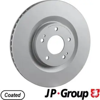 3963102300 JP GROUP MITSUBISHI диск гальмівний передн ECLIPSE CROSS 1.5 17- JP GROUP підбір по vin на Brocar