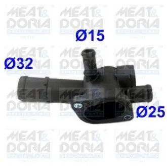 93122 MEATDORIA VW кріплення датчиків при гол.блоку Bora,Golf IV 1.9D MEAT&DORIA підбір по vin на Brocar