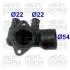 MEATDORIA CITROEN Фланец охолод.рідини Berlingo 1.9D 98- 93214