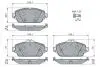 0986460128 BOSCH DB К-т гальмівних колодок передн. (з болтами) C-CLASS C 180 BlueTEC / d 14-18, E-CLASS (W213) E 200 16- BOSCH підбір по vin на Brocar