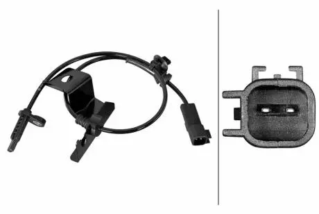 6PU358218671 Датчик обертів колеса HELLA подбор по vin на Brocar