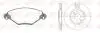 REMSA PEUGEOT К-кт галь. колодки + диски 207 02/06- 207 SW 06/07- 3008 06/09- 307 08/00- 307 SW 03/02- 308 09/07- 308 SW 09/07- 8828.00