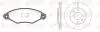 REMSA PEUGEOT К-кт гальм. колодки + диски 206 (2A/C) 1.6 i 98-00 8643.07