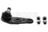 Опора кульова AUDI 80, VW PASSAT (79-89) (d=17mm) з гідропідсилювачем (ліва L) (SPIDAN) 45010