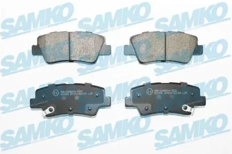 5SP2181 Колод. гальмівні зад. Kia Sportage/Ceed/Rio/Optima/Hyundai Accent/i10/i20/i30/i40 (LPR-Samko) SAMKO подбор по vin на Brocar