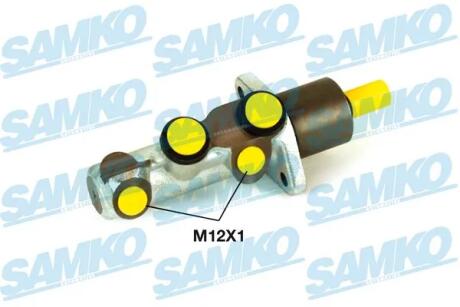 P30247 Циліндр головний гальмівний Smart Cabrio, Fortwo 00-> (d=19.05mm) (LPR-Samko) SAMKO подбор по vin на Brocar