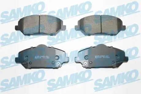 5SP2065 Колодки гальмівні передні Hyundai i30, Kia Ceed, Pro Ceed 16-> (LPR-Samko) SAMKO підбір по vin на Brocar