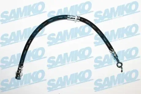 6T46279 Шланг гальмівний пер. Mazda 323, 626 (89-98) (L435MM) (LPR-Samko) SAMKO подбор по vin на Brocar