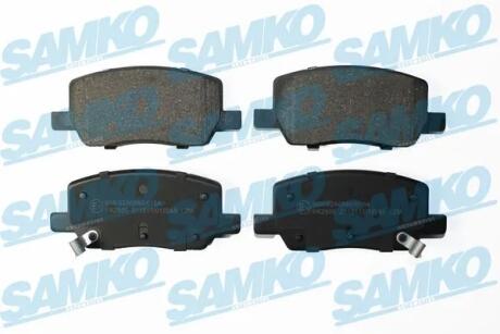 5SP2248 Колодки гальмівні задні Tesla Model S, Model X 12-&gt; (LPR-Samko) SAMKO підбір по vin на Brocar