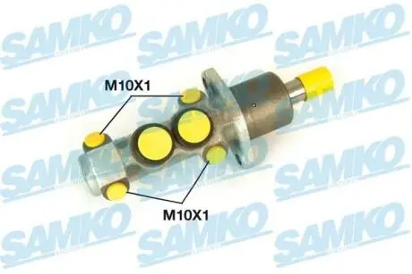 P02711 Циліндр головний гальмівний Audi 100 C4, A6 (LPR-SAMKO) SAMKO підбір по vin на Brocar