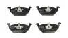 215961 Колодки гальмівні пер. VW Golf IV, Skoda Oktavia 1.6, FABIA I (1999-2008) без датч. HD (HART) HART підбір по vin на Brocar