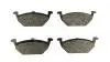 215961 Колодки гальмівні пер. VW Golf IV, Skoda Oktavia 1.6, FABIA I (1999-2008) без датч. HD (HART) HART підбір по vin на Brocar