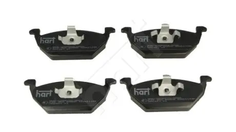 215966 Колодки гальмівні пер. VW Golf IV, Skoda Oktavia 1.6, FABIA I (1999-2008) без датч. (HART) HART подбор по vin на Brocar
