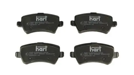 230959 Колодки гальмівні задні Volvo S80, V70, Ford Galaxy, Land Rover Freelander II 06-> (HART) HART підбір по vin на Brocar