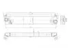 613774 Радіатор інтеркулера Citroen Jumper, Fiat Ducato, Peugeot Boxer 2.0-3.0D 06-&gt; (HART) HART підбір по vin на Brocar