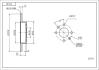 214311 Диск гальмівний Dacia Logan, Sandero, Clio II, Megane I (без ABS) (d238x12mm) (HART) HART підбір по vin на Brocar