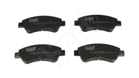 221604 Колодки гальмівні пер. Citroen Berlingo-Peugeot Partner 01-> сист.BOSCH (HART) HART подбор по vin на Brocar
