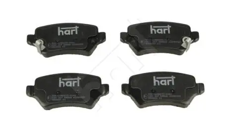 220167 Колодки гальмівні зад. Opel Astra G/H, Zafira A/B, Combo сист. TRW (HART) HART підбір по vin на Brocar