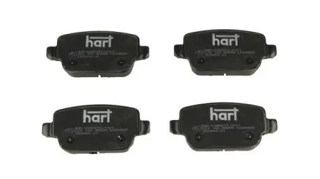 224186 Колодки гальмівні зад. Ford Focus/Galaxy/Mondeo/S-Max/Kuga (05-15) (HART) HART подбор по vin на Brocar