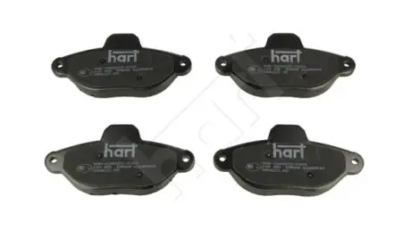 219105 Колодки гальмівні пер. Fiat Punto,Panda, 500 97-> (без датч.) (HART) HART подбор по vin на Brocar