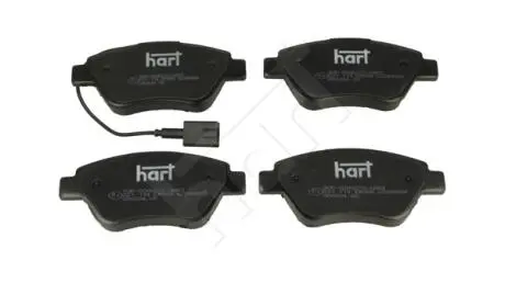 221114 Колодки гальмівні зад. Fiat Bravo, Punto, Linea 99-> (з датч.) (HART) HART підбір по vin на Brocar
