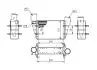 603825 Радіатор інтеркулера Audi A4/A6/VW Passat 1.8T/1.9TDI (95-05) (HART) HART підбір по vin на Brocar